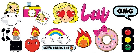 Stiker Animasi Gwen Stefani Tersedia Gratis di Path 